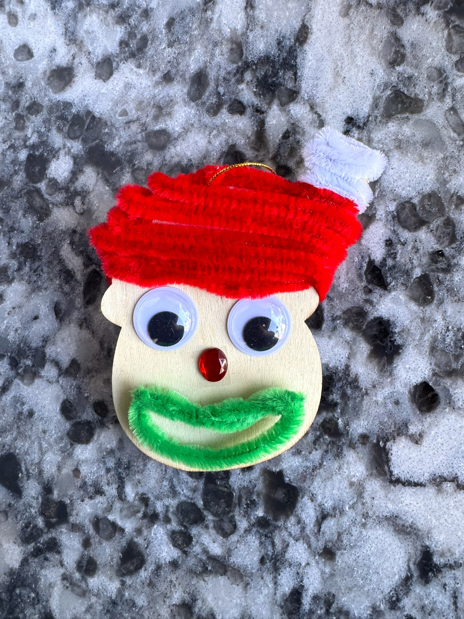 santa claus ornament